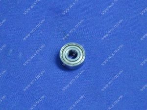 Bearing sleeved roller